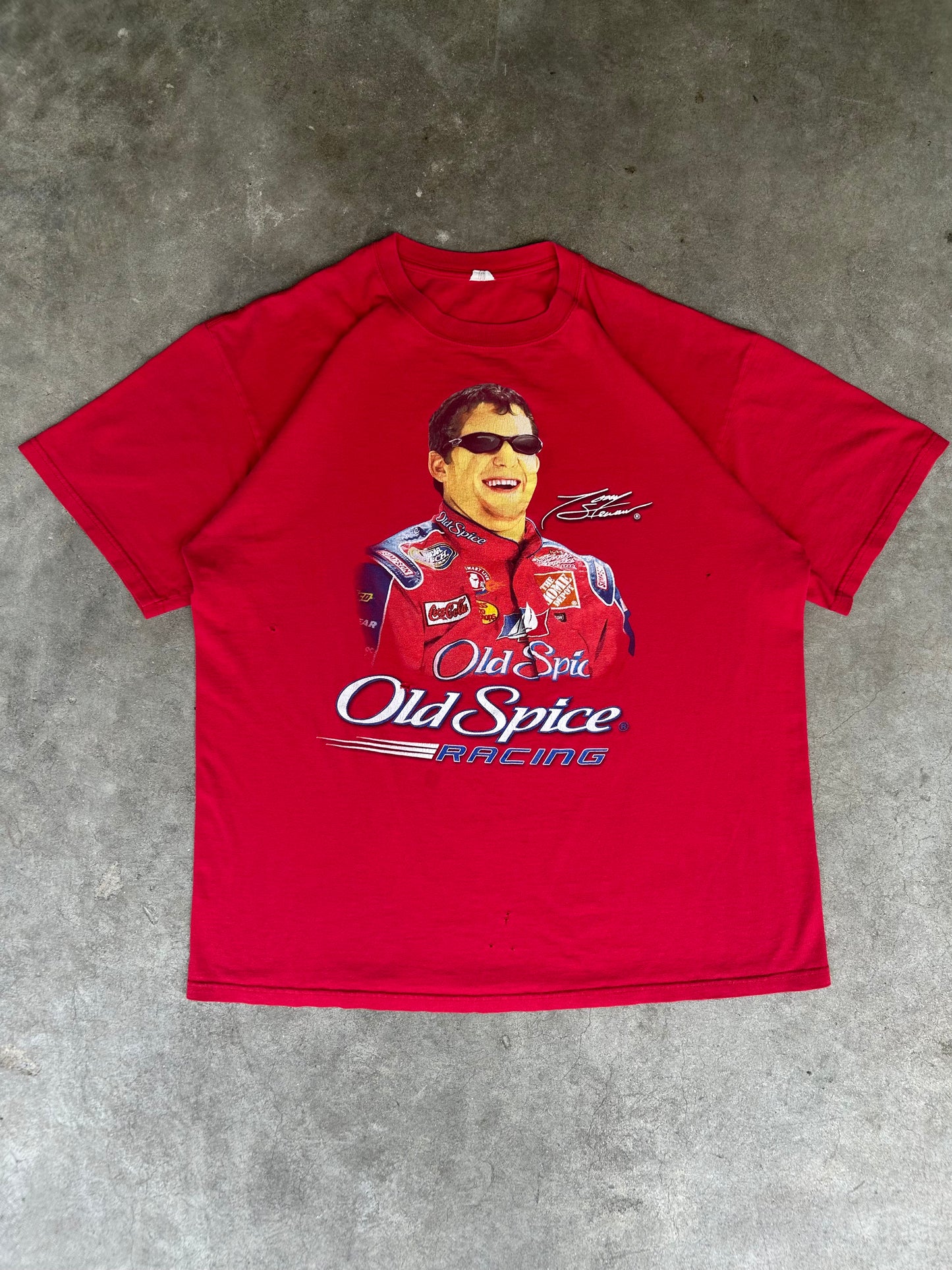 Tony Stewart X Old Spice Tee