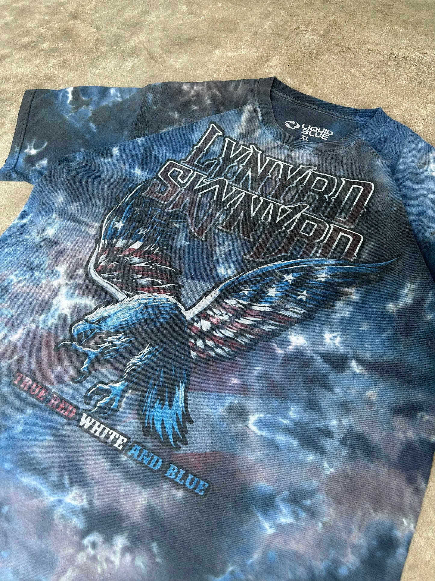 Lynyrd Skynyrd Liquid-Blue Tee