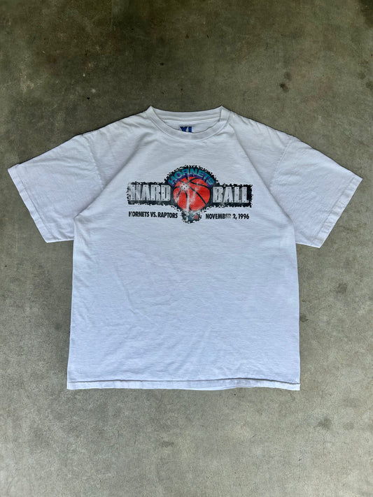 1996 Charlotte Hornets Hard Ball Tee
