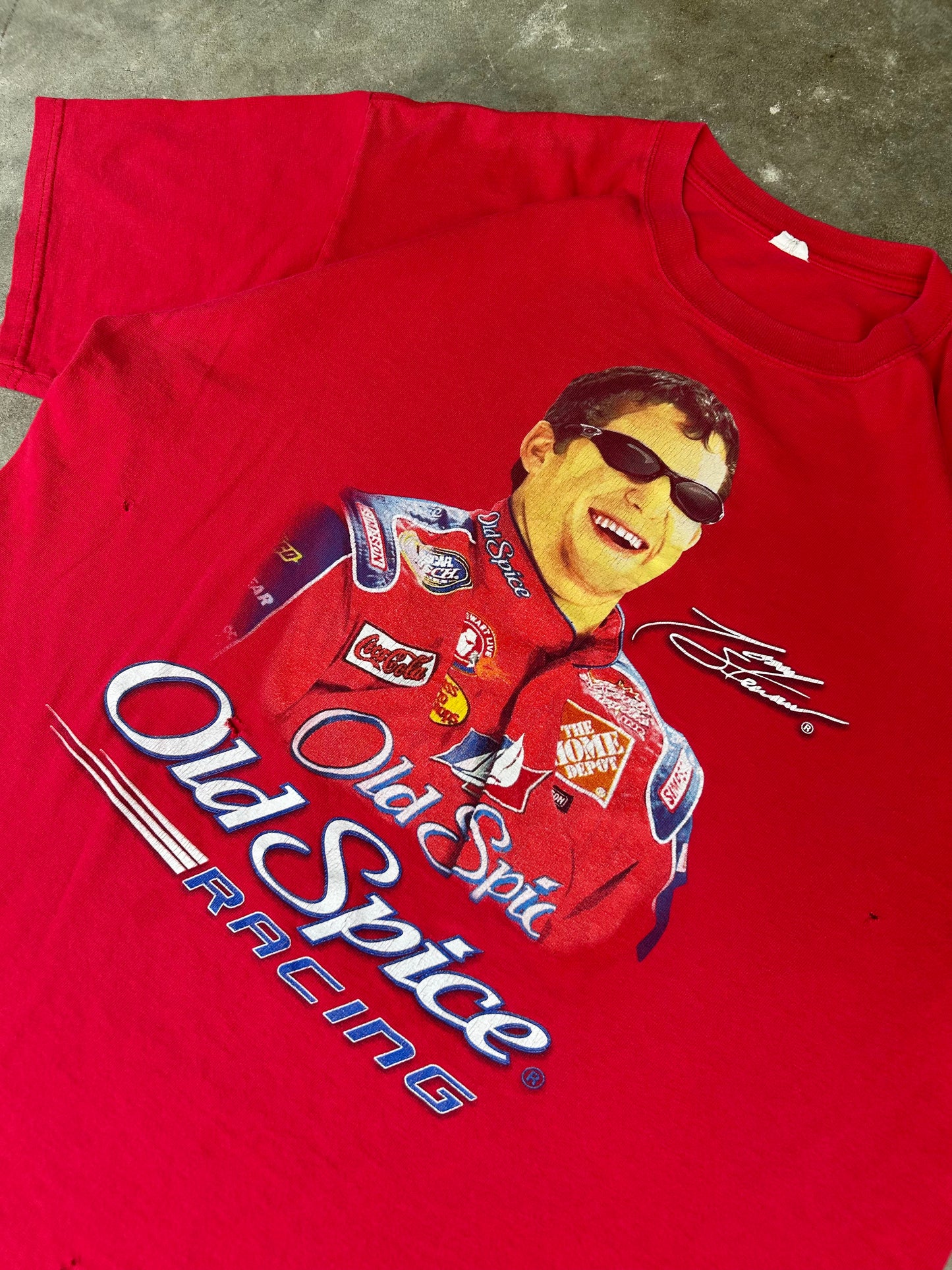 Tony Stewart X Old Spice Tee